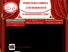 Tablet Screenshot of mts-oldtimermuseum.de